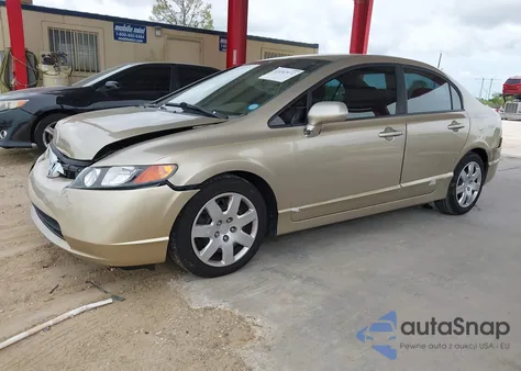 2008 Honda Civic Lx from USA, damaged, VIN 1HGFA16508L068052